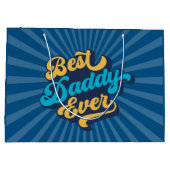 Beste papa Ever Vaderdag Groot Cadeauzakje (Achterkant)