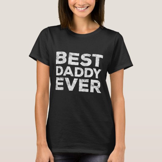 Beste papa Ever Vaderdag T-shirt (Voorkant)
