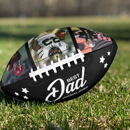 Beste papa foto collage voetbal american football