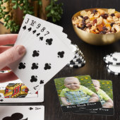 Beste papa foto  pokerkaarten (Insitu)