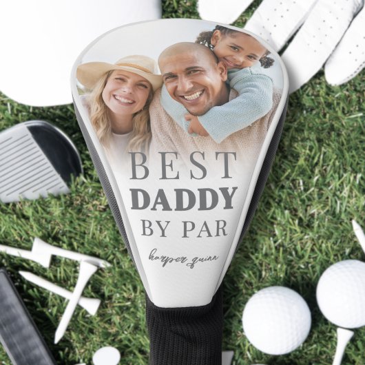 Beste papa foto vader golfheadcover