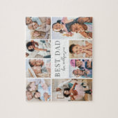Beste Papa Fotocollage Legpuzzel (Verticaal)