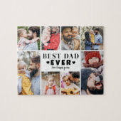 Beste Papa Fotocollage Legpuzzel (Horizontaal)