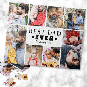 Beste Papa Fotocollage Legpuzzel