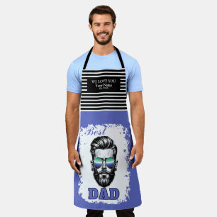 Beste Papa Gay vlag kleuren Vaderdag cadeau Schort