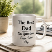 Beste Papa, Geen Discussie Vaderdag Koffiemok