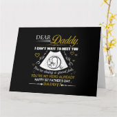 Beste papa, gelukkige eerste vaderdag kaart (Gele Bloem)