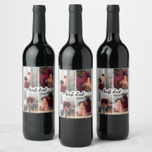 Beste Papa Gepersonaliseerde 4 Fotocollage