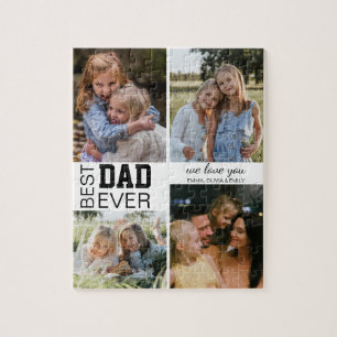 Beste papa gepersonaliseerde foto's legpuzzel