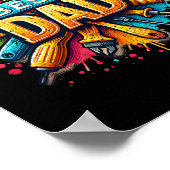 Beste Papa Gereedschap Vakman Papa Papa Vader Vade Poster (Hoek)