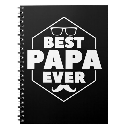 Beste Papa Geweldige Vader Notitieboek (Voorkant)