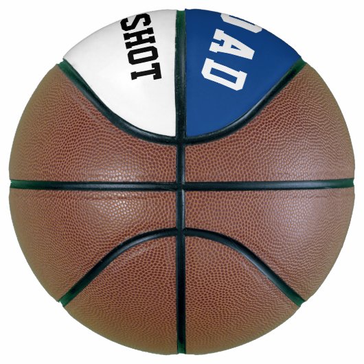 Beste papa Gift Basketbal (Rechts)