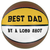 Beste papa Gift Basketbal (Voorkant)