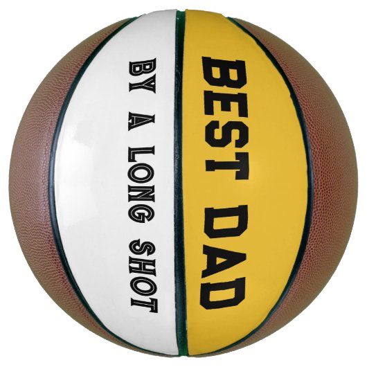 Beste papa Gift Basketbal (Verticaal)