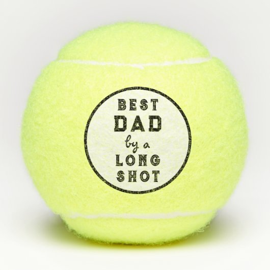 Beste Papa Gift Tennisballen (Voorkant)