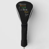 Beste papa Golf Proost en bieren Golfheadcover (Voorkant)