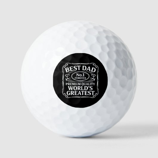 Beste Papa Golfballen (Voorkant)