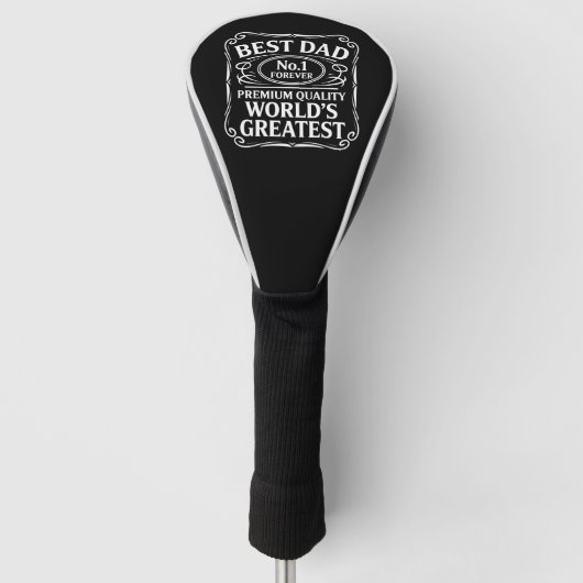 Beste Papa Golfheadcover (Voorkant)