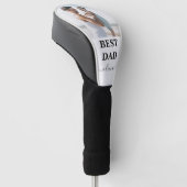 Beste papa golfhoesje – Grappige Vaderdag Golfheadcover (Schuin)