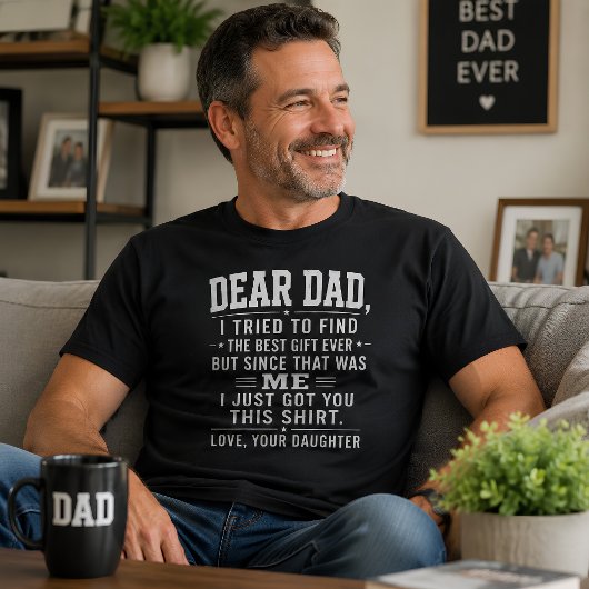 Beste Papa Grappige Dochter T-shirt