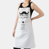Beste papa grill master Vaderdag Aangepaste naam Schort (Insitu)