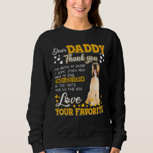Beste papa, ik dank je dat je mijn vader bent trui