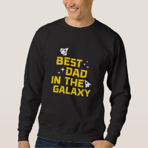 Beste papa in de Galaxy Vaderdag Trui