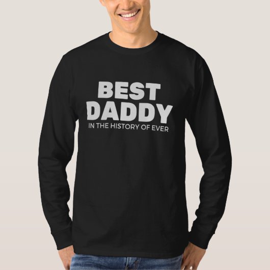 Beste papa in de geschiedenis van de Vaderdag 2002 T-shirt (Voorkant)
