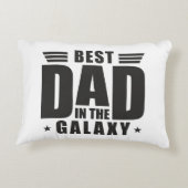 Beste papa in de Melkweg - Vaderdag, Verjaardag Accent Kussen (Achterkant)