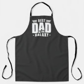 Beste papa in de Melkweg - Vaderdag, Verjaardag Schort (Voorkant)