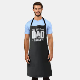 Beste papa in de Melkweg - Vaderdag, Verjaardag Schort