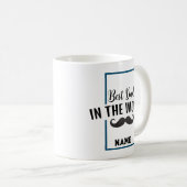"Beste papa in de wereld" Koffie Mok (Voorkant rechts)