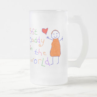 Beste papa in de wereld matglas bierpul