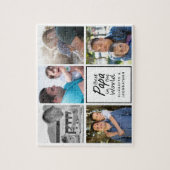 Beste Papa in de wereld Photo Collage Vaderdag Legpuzzel (Verticaal)