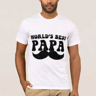 beste papa in de wereld t-shirt