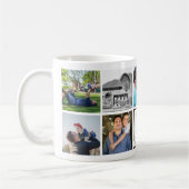 Beste Papa in de Wereld Vaderdag Fotocollage Koffiemok (Links)