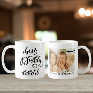 Beste papa in de wereld Vaderdag Photo Gift Koffiemok
