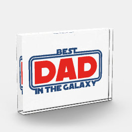 Beste papa in het heelal fotoblokken