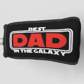 Beste papa in het heelal golfheadcover (Voorkant)