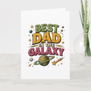 “Beste papa in het heelal” Kaart
