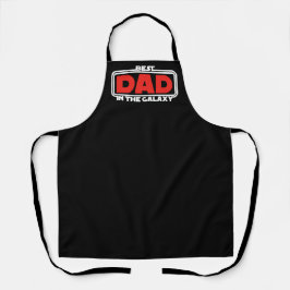 Beste papa in het heelal schort