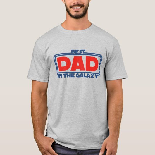 Beste papa in het heelal t-shirt (Voorkant)
