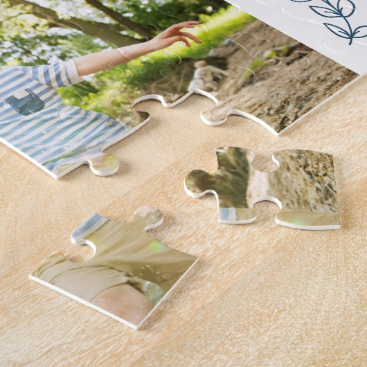 Beste papa in het universum - Aangepaste foto Legpuzzel (Zijkant)