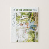 Beste papa in het universum - Aangepaste foto Legpuzzel (Verticaal)