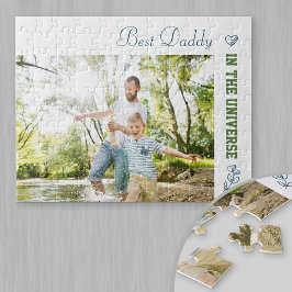 Beste papa in het universum - Aangepaste foto Legpuzzel