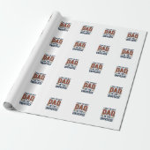 Beste papa in het Universum Ruimte Vector Design_1 Cadeaupapier (Uitgerold)