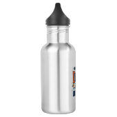 Beste papa in het Universum Ruimte Vector Design_1 Waterfles (Links)