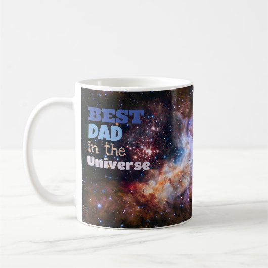 Beste papa in het universum vader koffiemok (Links)