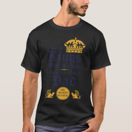 Beste Papa Koning Kroon Vaderdag T-shirt