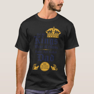 Beste Papa Koning Kroon Vaderdag T-shirt